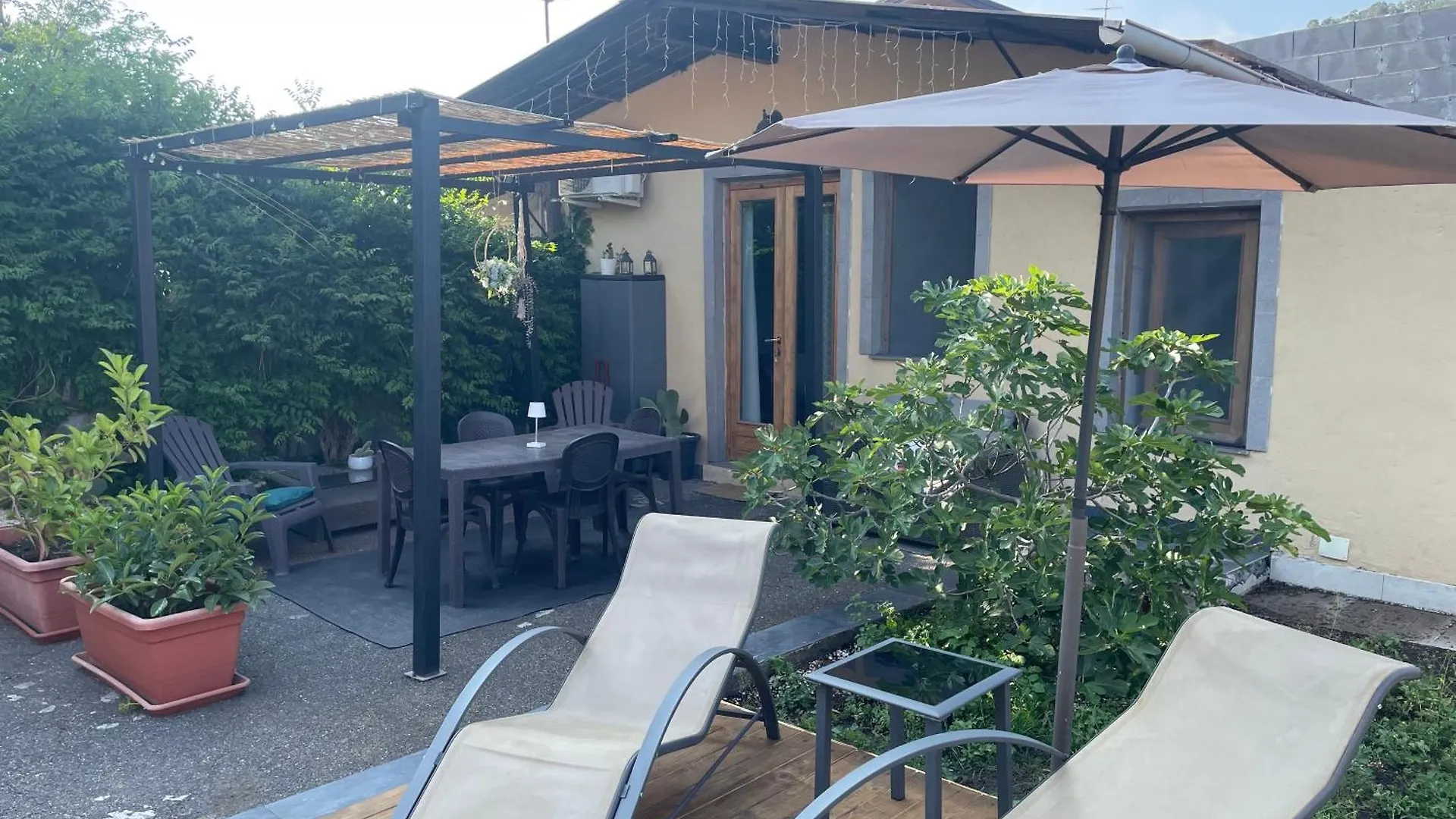 Casetta Sull'Etna Nicolosi Dağ evi